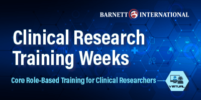 Clinical Research Training Weeks Brochure