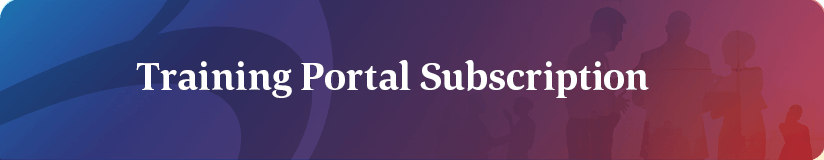 Training Portal Subscriptions